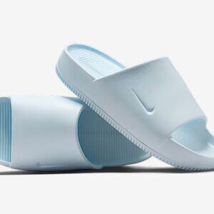 NWT Nike Women's Calm Slides - Glacier Blue